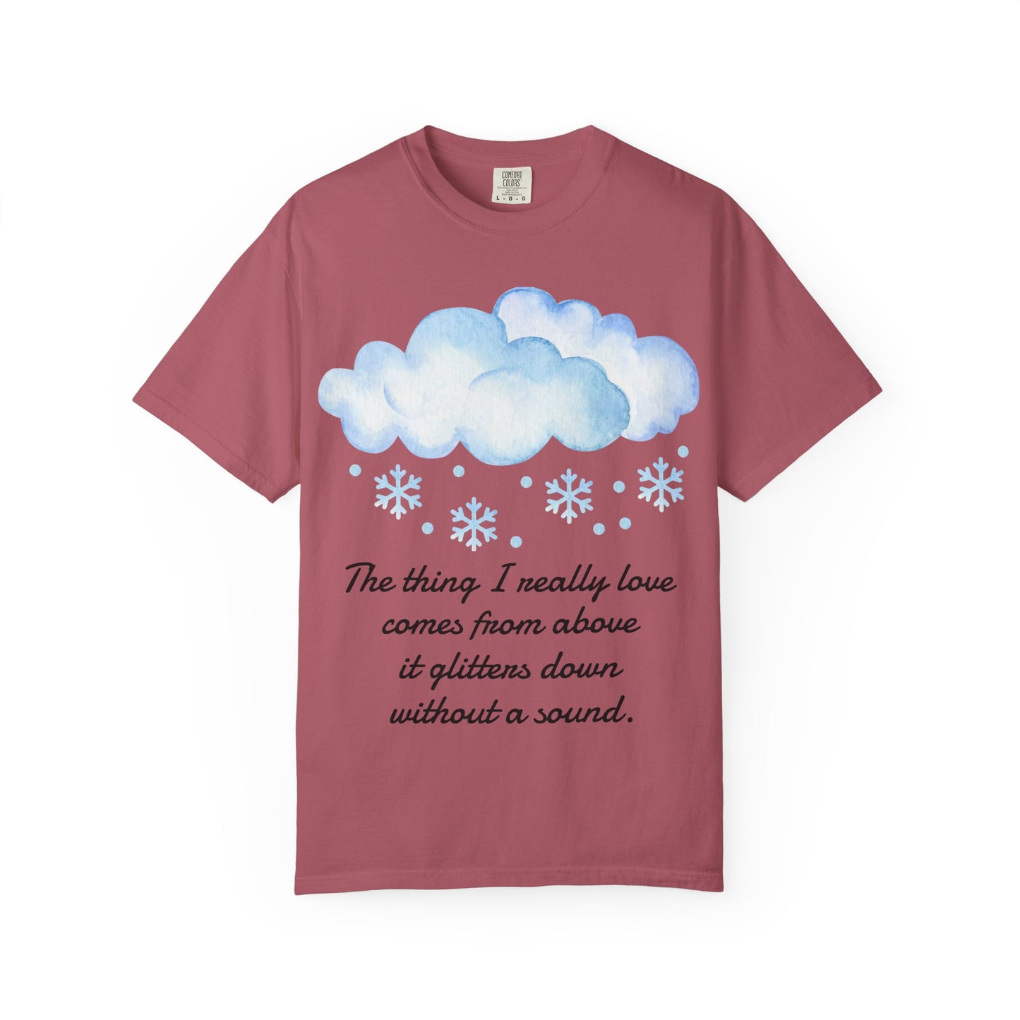 Poetic Snowfall T-shirt