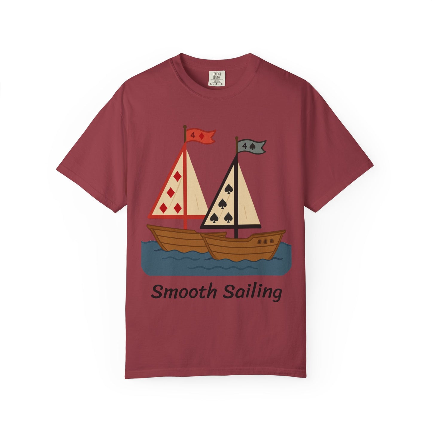 Poker T-Shirt (Sailboats)