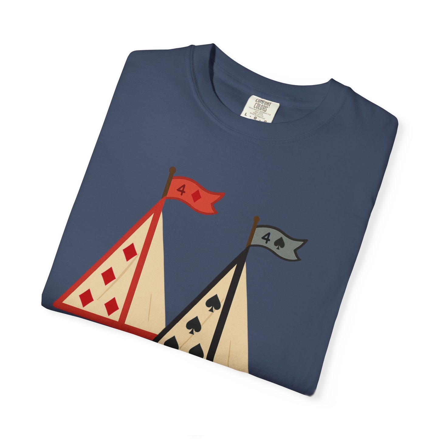 Poker T-Shirt (Sailboats)