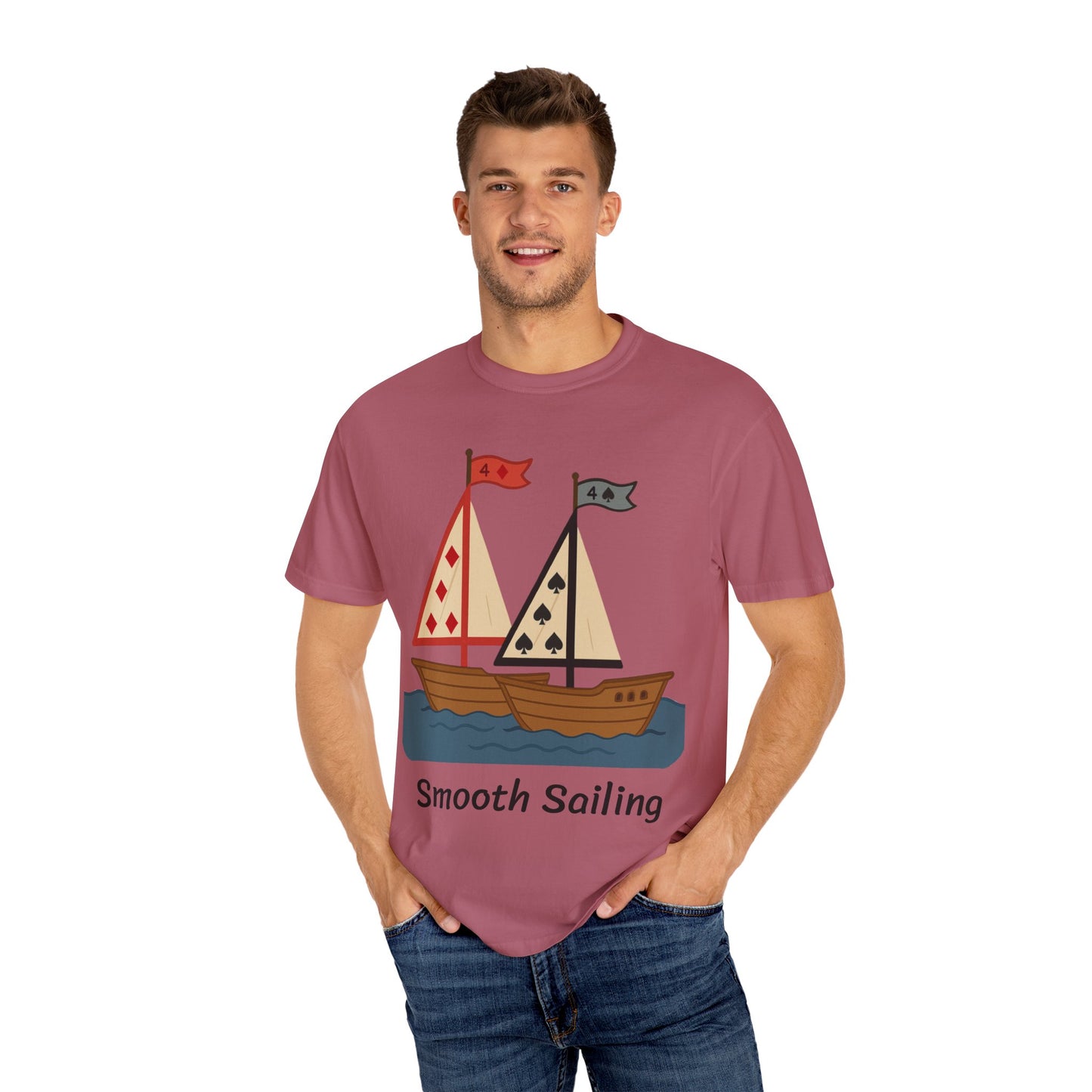 Poker T-Shirt (Sailboats)