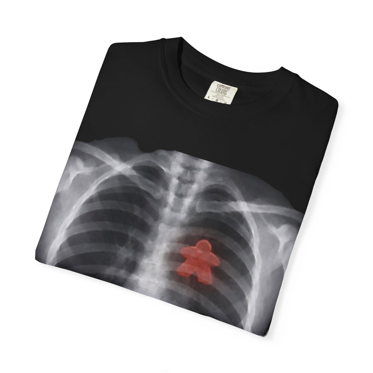 Meeple T-Shirt (Heart of a Gamer)