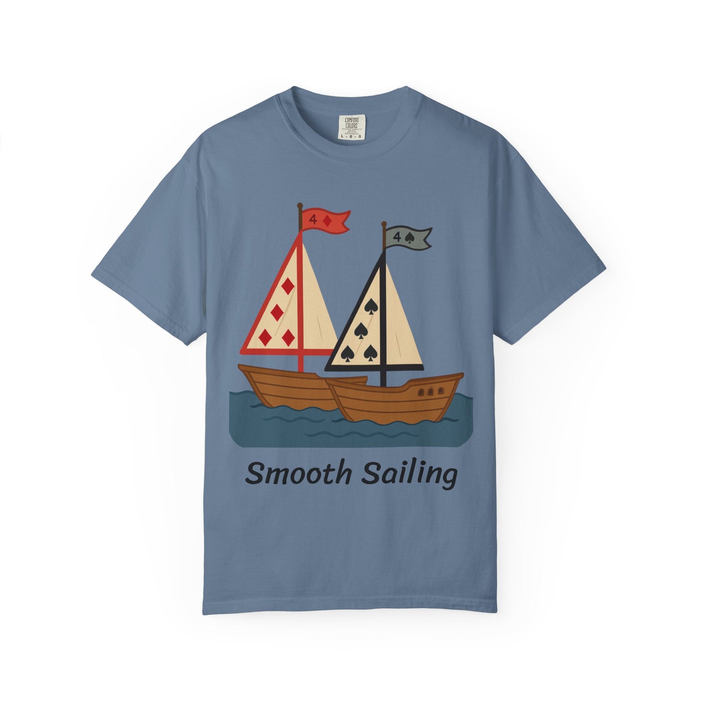 Poker T-Shirt (Sailboats)