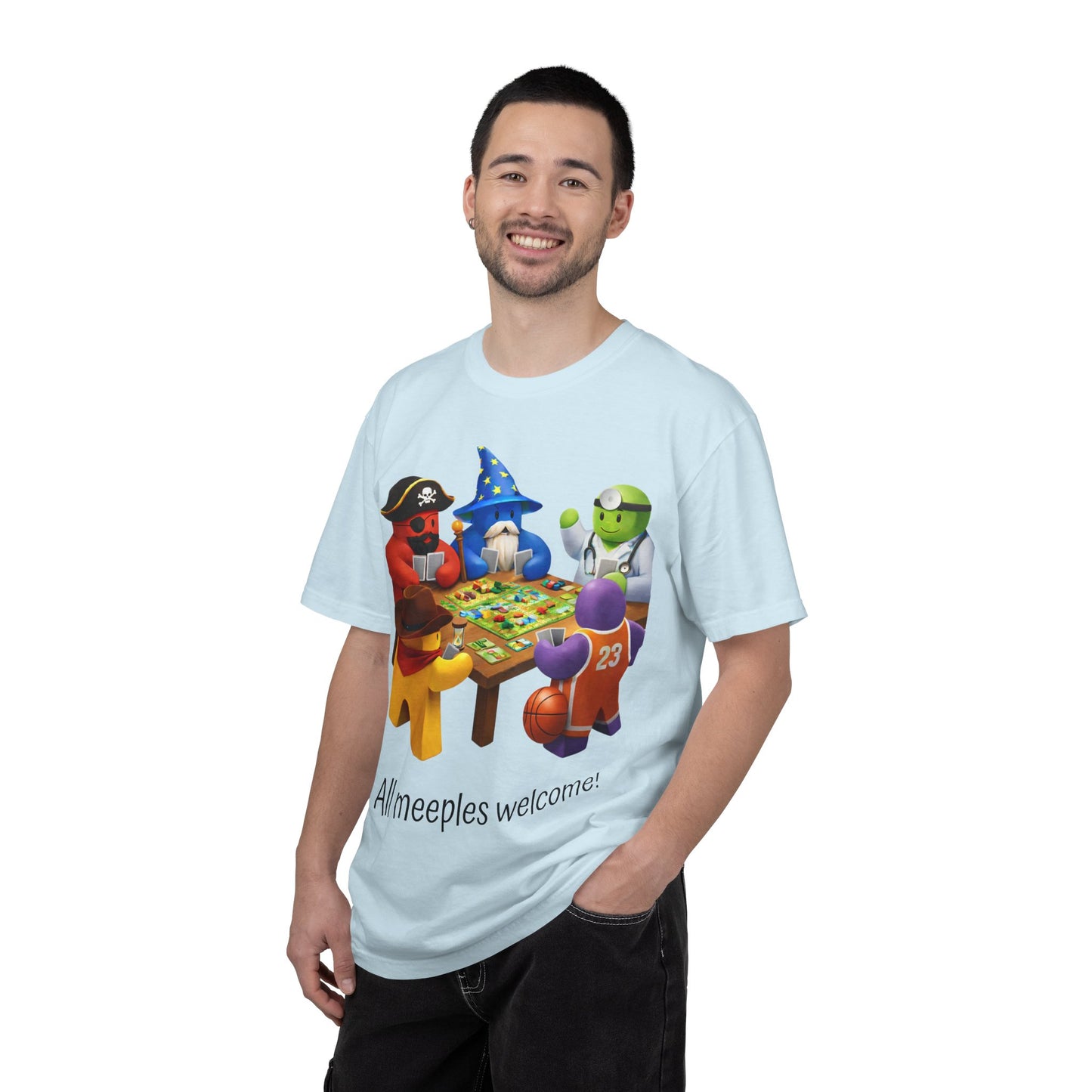Meeple T-Shirt (All welcome)